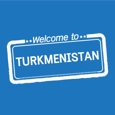 Türkmenistan illüstrasyon tasarımı için hoş geldiniz