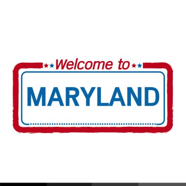 Bize Devlet Maryland illüstrasyon tasarımı için hoş geldiniz