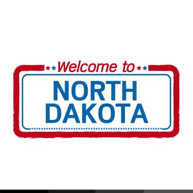 Kuzey Dakota bize devlet illüstrasyon tasarımı için hoş geldiniz