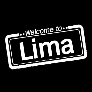 Lima şehir hoş geldiniz 