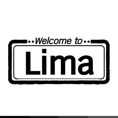 Lima şehir hoş geldiniz 