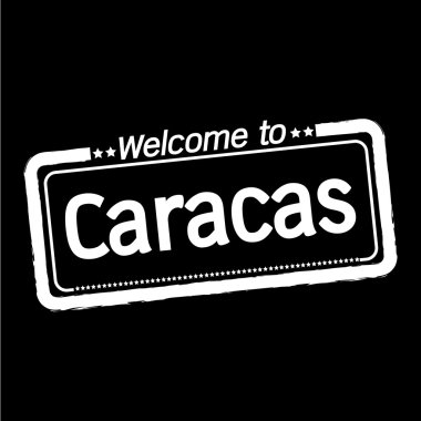 Caracas şehrine hoş geldiniz