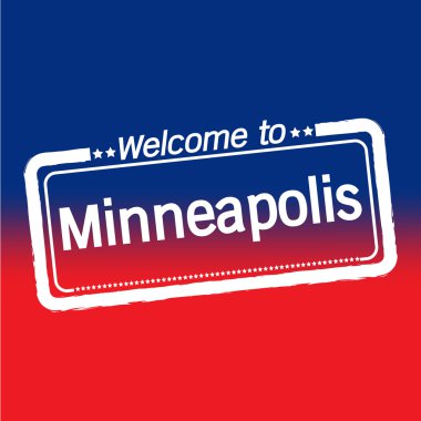 Minneapolis şehir hoş geldiniz