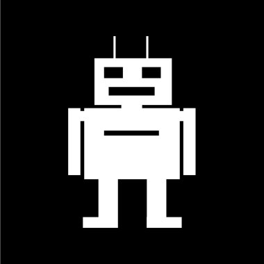 Robot simgesi tasarım