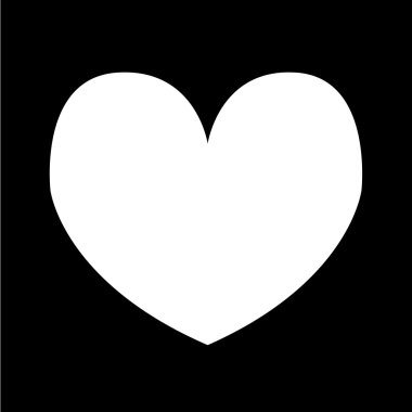 basit kalp simgesi 