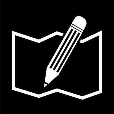 Harita simgesi tasarım