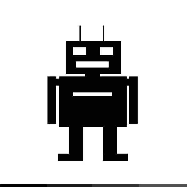 Robot icono de diseño — Archivo Imágenes Vectoriales