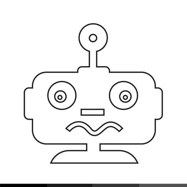 Rebot emotion icon — стоковый вектор