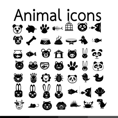 hayvan simgesi tasarım