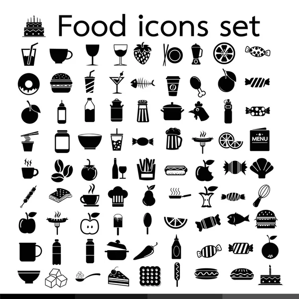 Design icône alimentaire — Image vectorielle