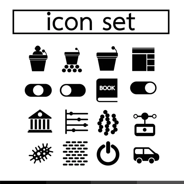 Tasarım Icon set — Stok Vektör