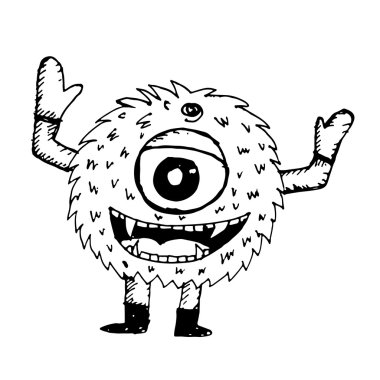 canavar simgesi tasarım