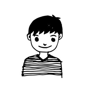 Çocuk karikatür tasarım çizim