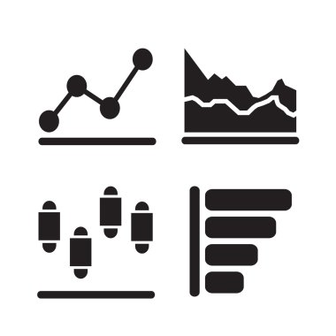 Diyagram grafik simge illüstrasyon tasarımı