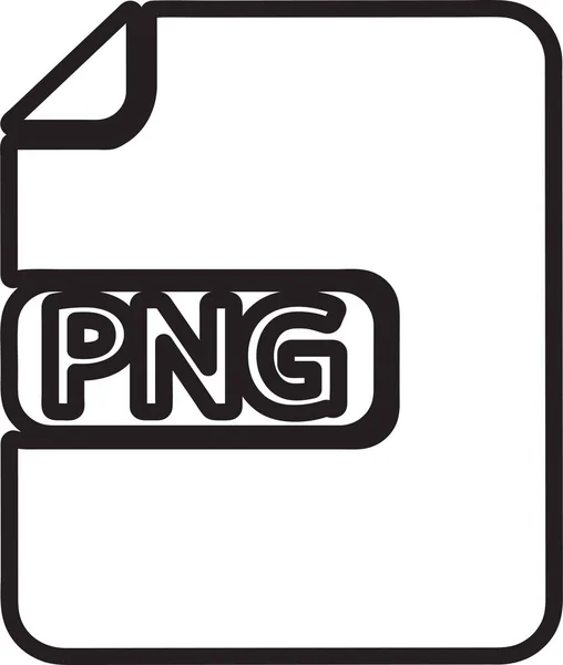 Znak Ikony Png Obrázků — Stockový vektor