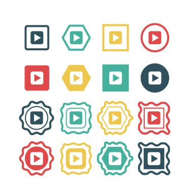 Müzik simgesi vektör illüstrasyonu