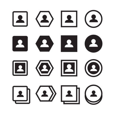 Kullanıcı insan avatar simgesi