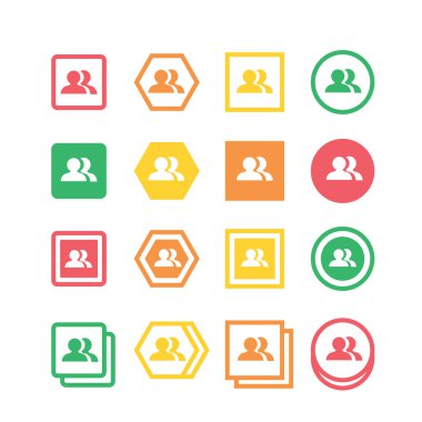 Kullanıcı insan avatar simgesi