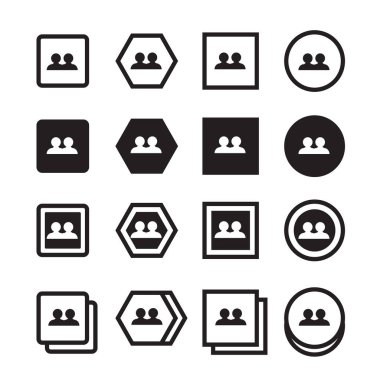 Kullanıcı insan avatar simgesi