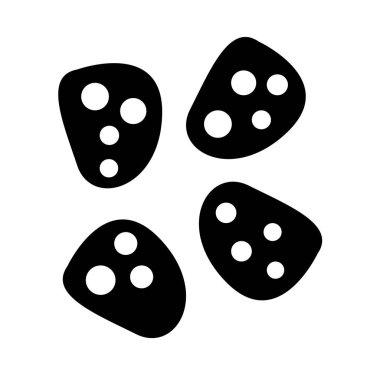 virüs ve bakteri simgesi