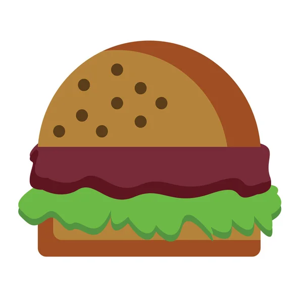 Hamburger Icon Vector Illustration — Stockvektor