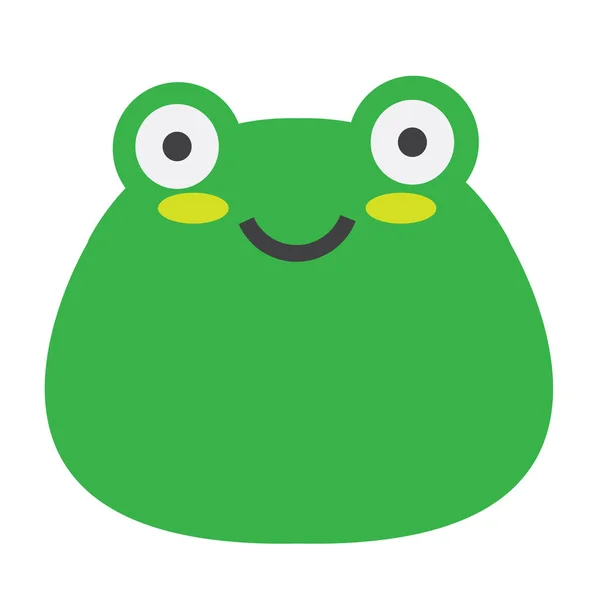 Frosch Symbol Vektor Illustration — Stockvektor