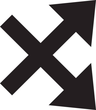 Simge işaret tasarımını karıştır