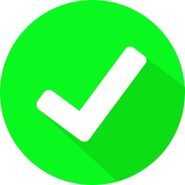 tik simgesi tasarımı