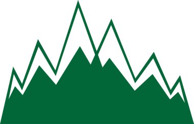 dağ simgesi tasarımı