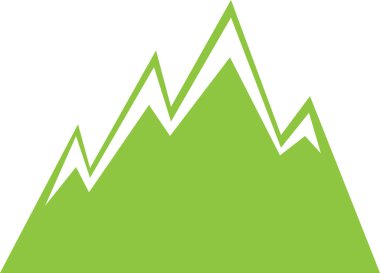 dağ simgesi tasarımı