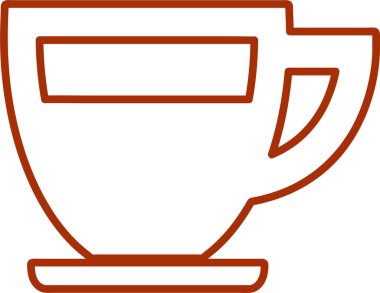 Kahve simgesi tasarımı