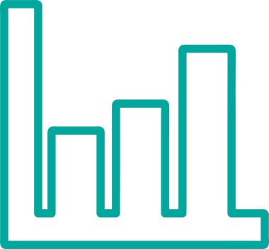 Grafik çizelgesi simgesi tasarımı