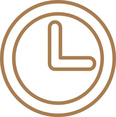 Saat simgesi tasarımı