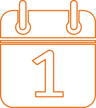 Takvim simgesi tasarımı