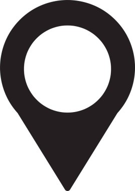 Harita işaretleyici pin simgesi işaret tasarımı