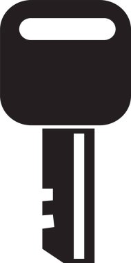 Anahtar Simgesi, basit vektör tasarımı