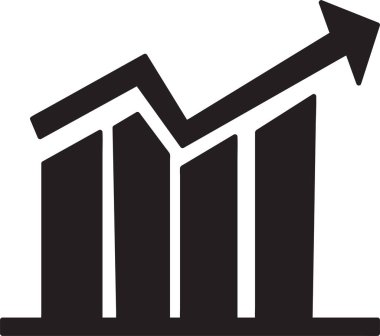 Diyagram ve grafik, basit vektör simgesi