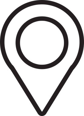 Harita işaretleyici pin simgesi