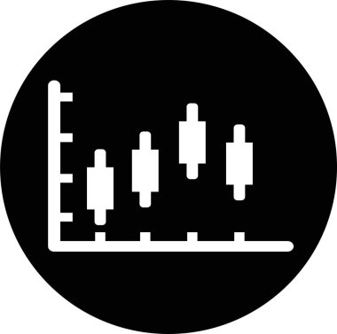 Diyagram ve grafik, basit vektör simgesi