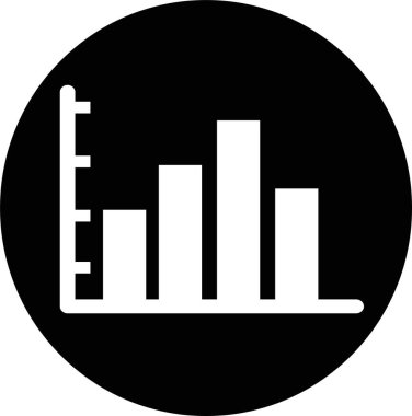 Diyagram ve grafik, basit vektör simgesi