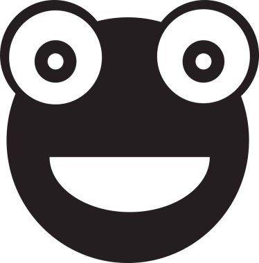 Kurbağa duygu simgesi işareti