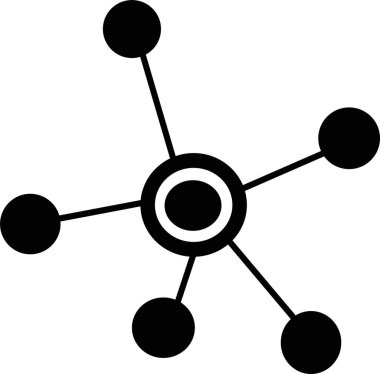 Sosyal ağ bağlantı simgesi