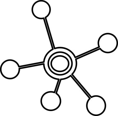 Sosyal ağ bağlantı simgesi
