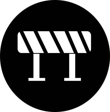 Yol engeli simgesi işareti