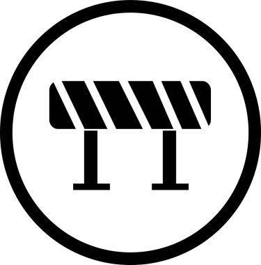 Yol engeli simgesi işareti