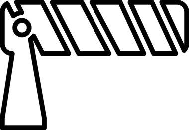 Yol engeli simgesi işareti