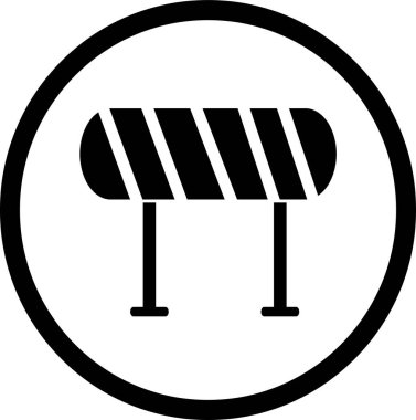 Yol engeli simgesi işareti