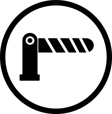 Yol engeli simgesi işareti