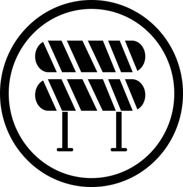 Yol engeli simgesi işareti