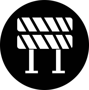 Yol engeli simgesi işareti